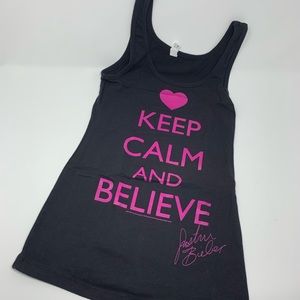 Justin Bieber Next Level concert shirt tank women’s Small